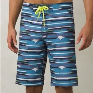 NWT Men’s Prana Sediment Board Shorts / Size 36